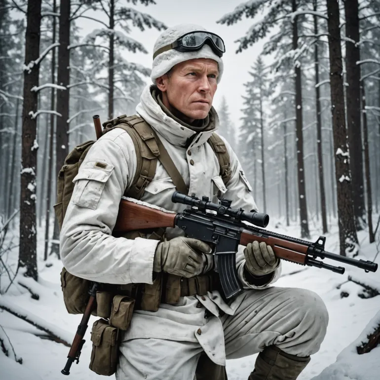 Симо Хяюхя: Легенда снайперского искусства и тайна его лица