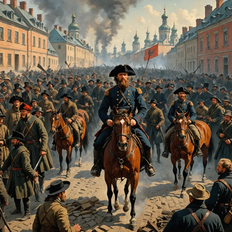 Историческая панорама: от восстания Пугачева до пятикнижия Достоевского