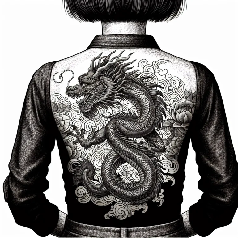 Татуировки дракона на спине у девушек: Искусство, Символизм и Тренды