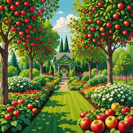 Как создать сад мечты: секреты ухода за яблоней Роялти и обрезка ремонтантной малины весной