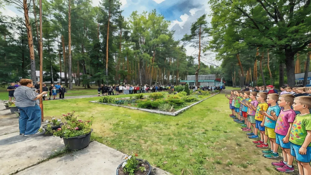 Роспотребнадзор нагрянул в лагерь. Дети дали обещание