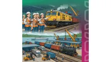 Первокурсники КрИЖТ вышли в поле. Транспорт Красноярска - вживую!